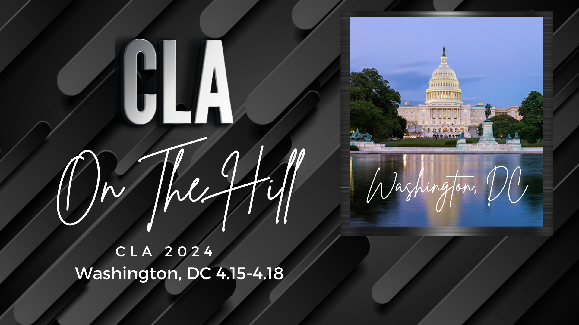 2024 CLA on the Hill Landing Page